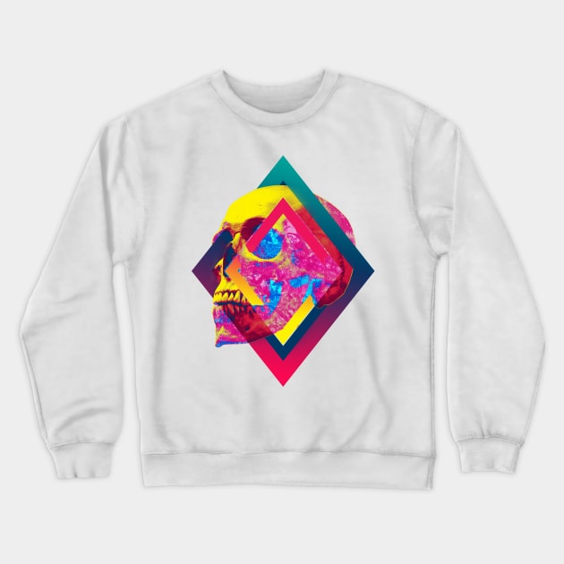 Lifeful Skull Crewneck Sweatshirt by aligulec